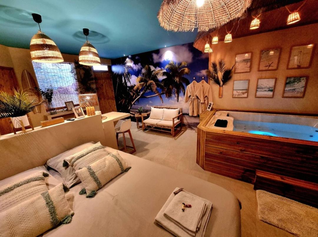 Les Spas De La Mer, Appart&Spa Aloha, 100M De La Plage, Plein Coeur Du Grau Le Grau-du-Roi Exteriör bild