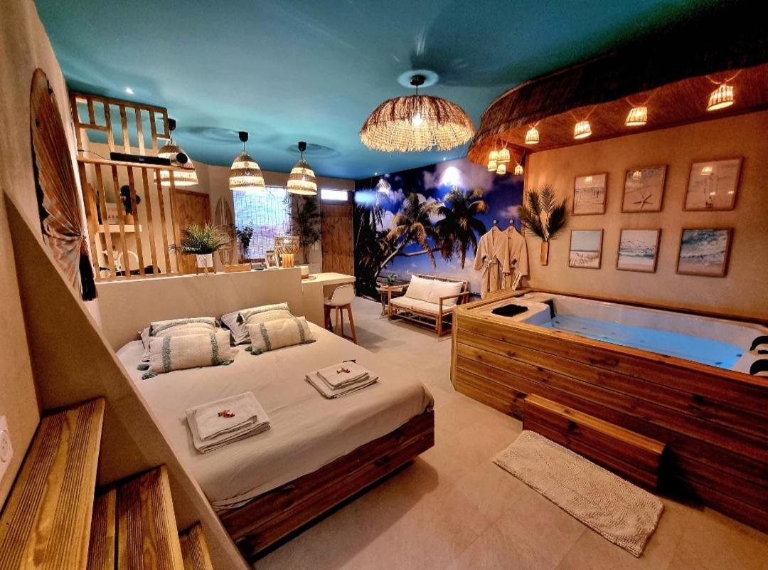 Les Spas De La Mer, Appart&Spa Aloha, 100M De La Plage, Plein Coeur Du Grau Le Grau-du-Roi Exteriör bild